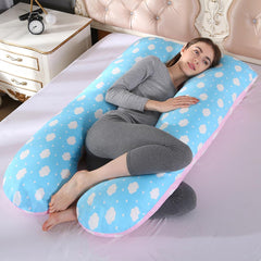 Pregnancy Pillow Bedding Full Body Pillow for Pregnant Women Comfortable U-Shape Cushion Long Side Sleeping Support Pillows