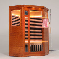 Two Person Far Infrared Corner Sauna Room
