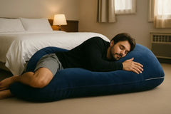 HerPillow Ultimate 5-in-1 Premium Full-Body Pillow for Men – Luxury Comfort & Support