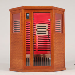 Two Person Far Infrared Corner Sauna Room