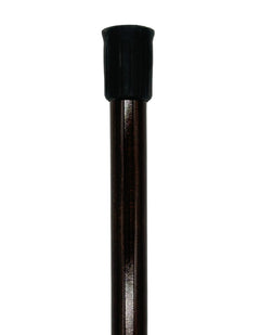 Classy Cane with Brown Fritz Handle in Italian Leather