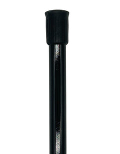 Classy Cane with Coconut Black Fritz Handle in Italian Leather