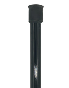 Classy Cane with Coconut Bordeaux Crook Handle in Italian Leather