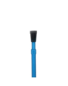 Classy Canes Adjustable Turquoise Blue with Black Swirl Handle and Rhinestones