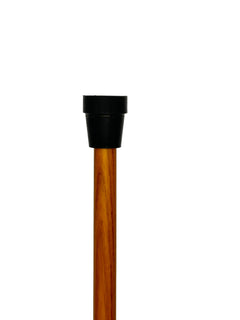 Classy Canes Derby Handle on Natural Wood Shaft with Gentlemen Collar