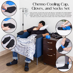 Rise Up and Recover - Chemo Cold Therapy Kit - Chemotherapy Comfort Care Package for Women and Men