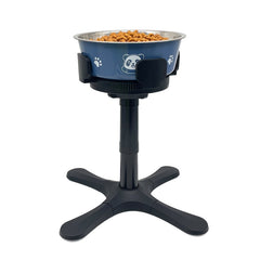 Adjustable Food Bowl Heightening Stand For Medium And Large Pet Dogs, Bracket 1pc, Bracket 2pcs, Bracket + Stainless Steel Bowl, Bracket + Blue Stainless Steel Bowl