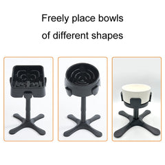Adjustable Food Bowl Heightening Stand For Medium And Large Pet Dogs, Bracket 1pc, Bracket 2pcs, Bracket + Stainless Steel Bowl, Bracket + Blue Stainless Steel Bowl