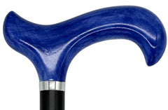 Tall Adjustable Classy Cane in Blue 31" to 38"