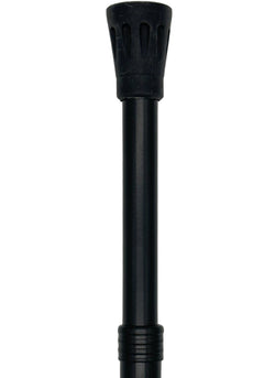 Tall Adjustable Coconut Red Derby Leather Handle 31" to 38"