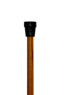 U.S. Army Collar on Natural Wood Shaft with Derby Handle