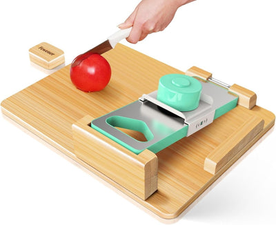 Adaptive One-Handed Cutting Board With Spikes