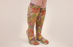 Bahama Mama Beige Gradient Compression Socks