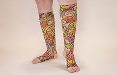 Bahama Mama Beige Gradient Compression Socks