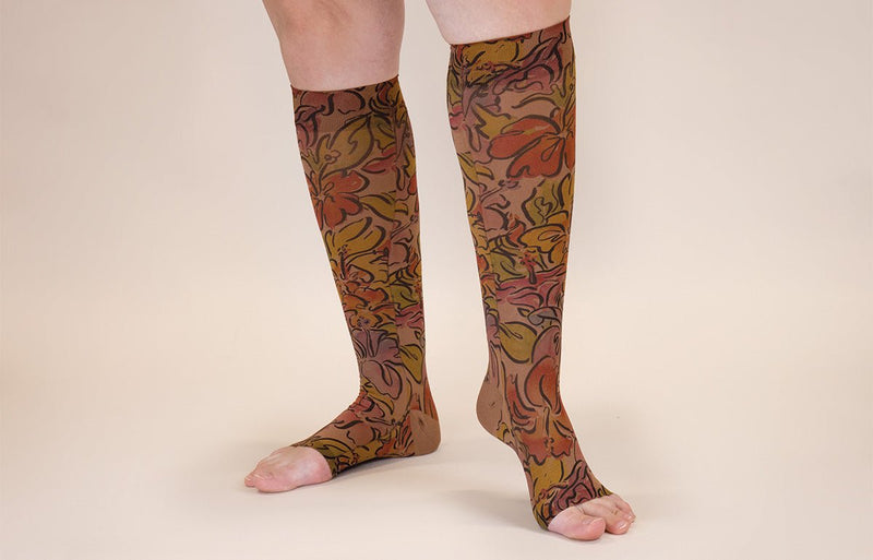 Bahama Mama Mocha Gradient Compression Socks