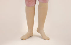 Beige Gradient Compression Socks