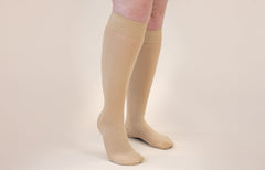 Beige Gradient Compression Socks
