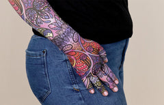 Birds of Paradise Gradient Compression Glove