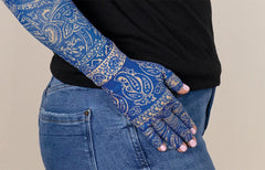 Blue Bandit Gradient Compression Glove