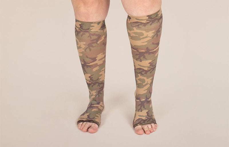 Camo Gradient Compression Socks
