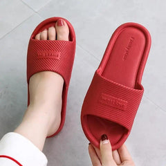 Cool New Slippers Women Summer Flip Flops Indoor Slippers Unique Design House Bathroom Non-slip Soft Flip Flops For Women
