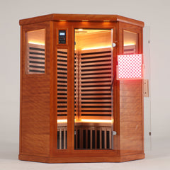 Two Person Far Infrared Corner Sauna Room