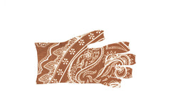 Daisy Dark Gradient Compression Glove
