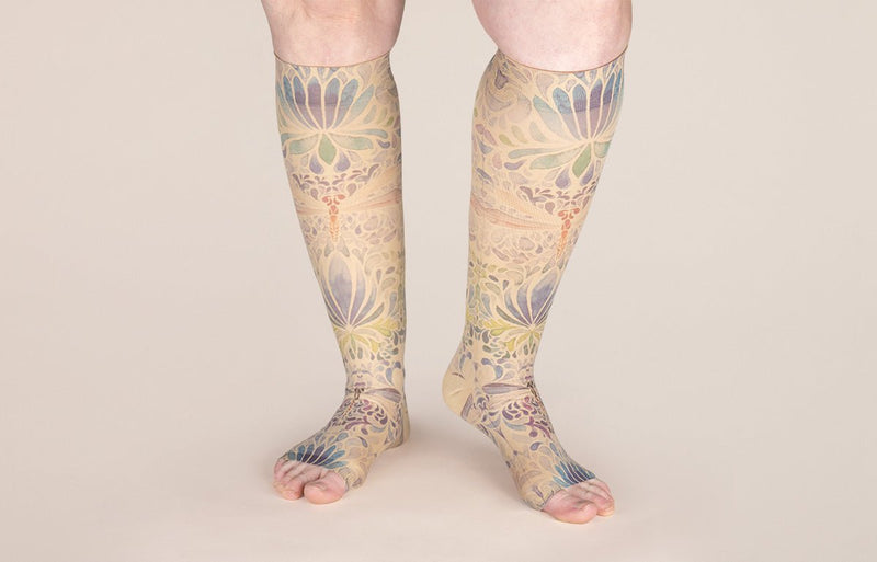 Dragonfly Gradient Compression Socks