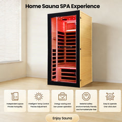 Single-Person Sauna Room