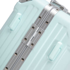 20 Inch Carry On Luggage - Aluminum Frame ABS Hard Shell Suitcase