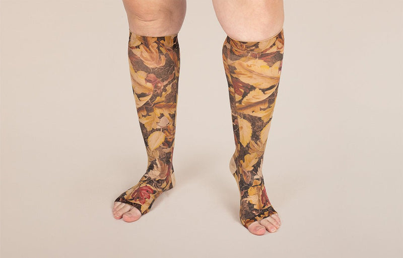 Forest Camo Gradient Compression Socks