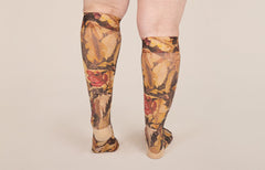 Forest Camo Gradient Compression Socks
