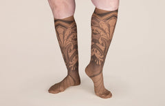 Gatsby Mocha Gradient Compression Socks