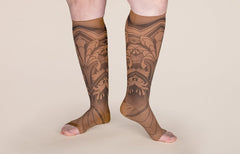 Gatsby Mocha Gradient Compression Socks
