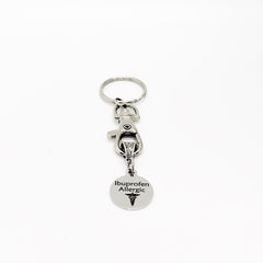 Medical Awareness Keychain, Ibuprofen Allergic Keychain, Medicine Allergy, Allergic to Ibuprofen, Allergy Notice, Medical Notice, C820