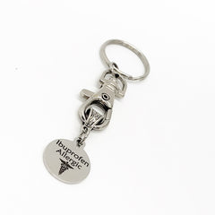 Medical Awareness Keychain, Ibuprofen Allergic Keychain, Medicine Allergy, Allergic to Ibuprofen, Allergy Notice, Medical Notice, C820