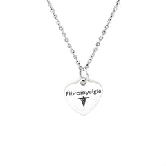 Fibromyalgia Necklace, Fibromyalgia Medical, Fibromyalgia Condition Medical Notification, Medical Condition Necklace