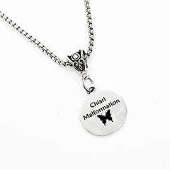 Chiari Malformation Necklace, Butterfly Image, Daughter Gift, Medical Condition, Diagnosis Gift, Medical Condition Jewelry, Gift For Her