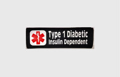 Type 1 Diabetic Insulin Dependent Backpack Seat/Harness Medical Alert Seatbelt Cover