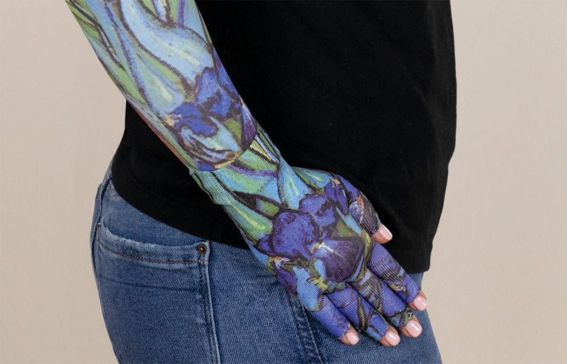 Irises Gradient Compression Glove