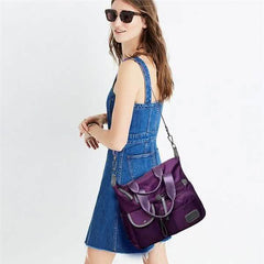 Ladies Oxford Cloth Shoulder Messenger Bag