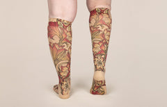 Lily Beige Gradient Compression Socks