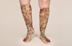 Lily Beige Gradient Compression Socks