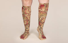 Lily Beige Gradient Compression Socks