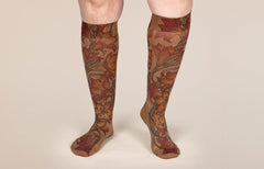 Lily Mocha Gradient Compression Socks