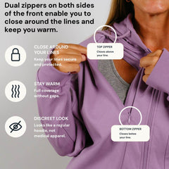 Multi-Access Zip Hoodie