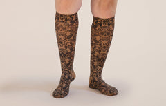 Macabre Mocha Gradient Compression Socks