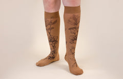 Magnolia Mocha Gradient Compression Socks