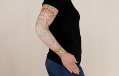 Mandala Gradient Compression Arm Sleeve
