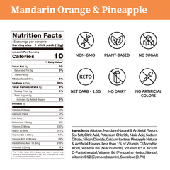 Mandarin Orange & Pineapple Electrolytes - Zero Sugar
